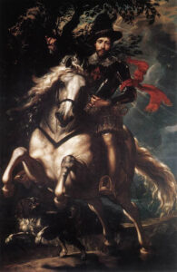 Pieter Paul Rubens, Ritratto equestre di Gio' Carlo Doria (1606)